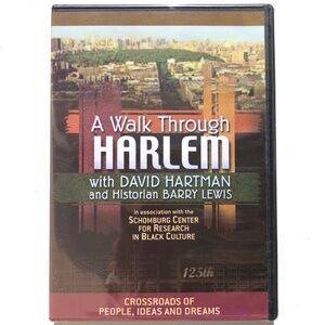 A Walk Through Harlem with David Hartman and Barry Lewis 1999 DVD Factory Sealed